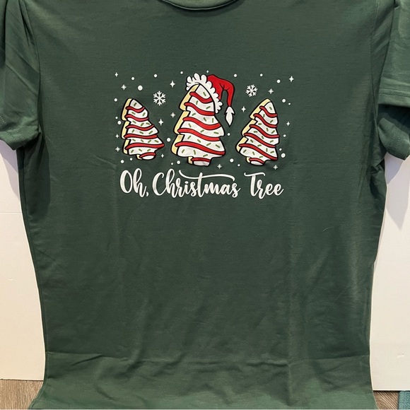 🎄SHEIN Little Debbie Cakes Inspired “Oh Christmas tree” Shirt- Size Large- NWOT - Picture 1 of 2